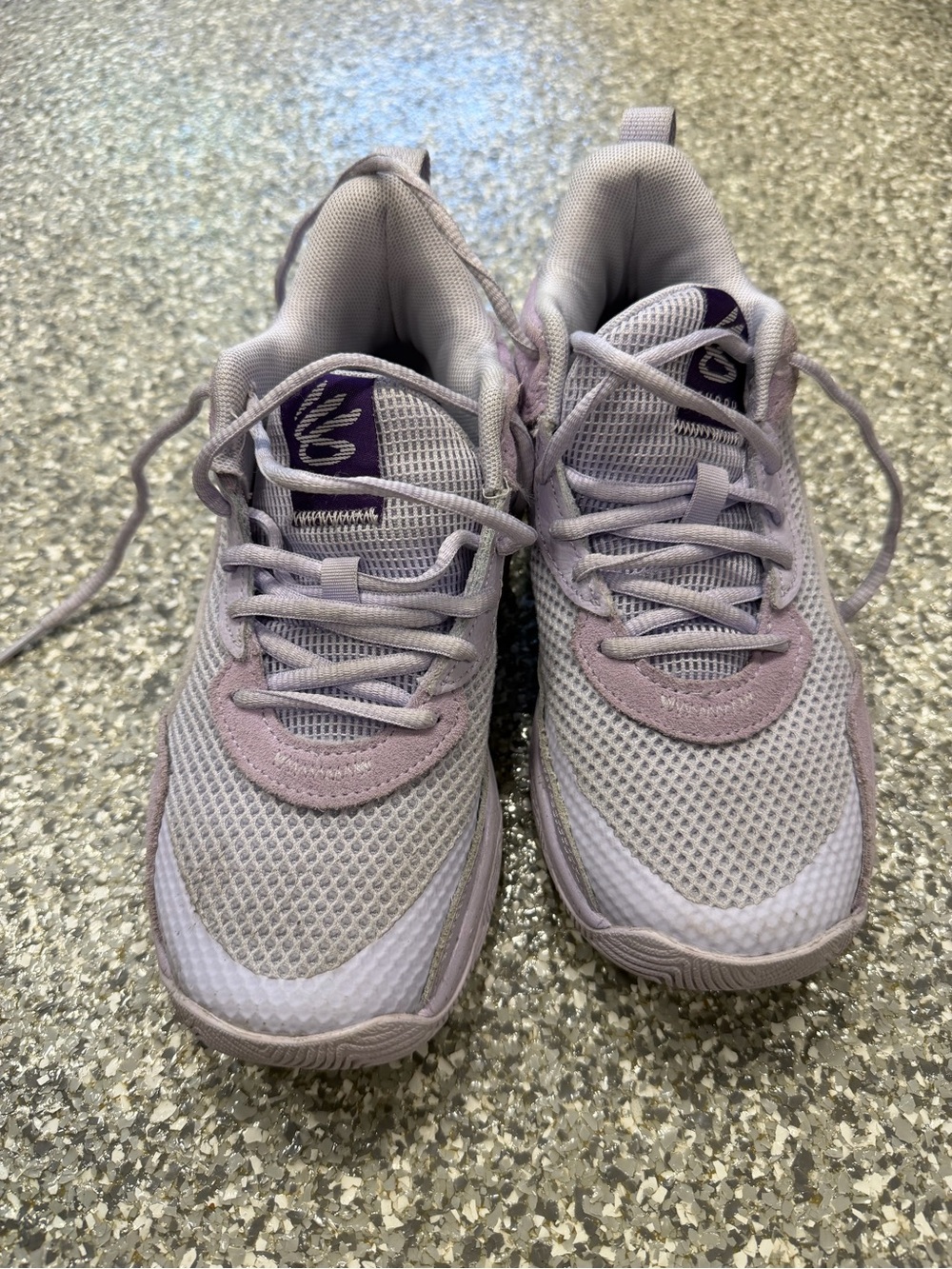 Light Purple Curry size 4.5 Sneakers